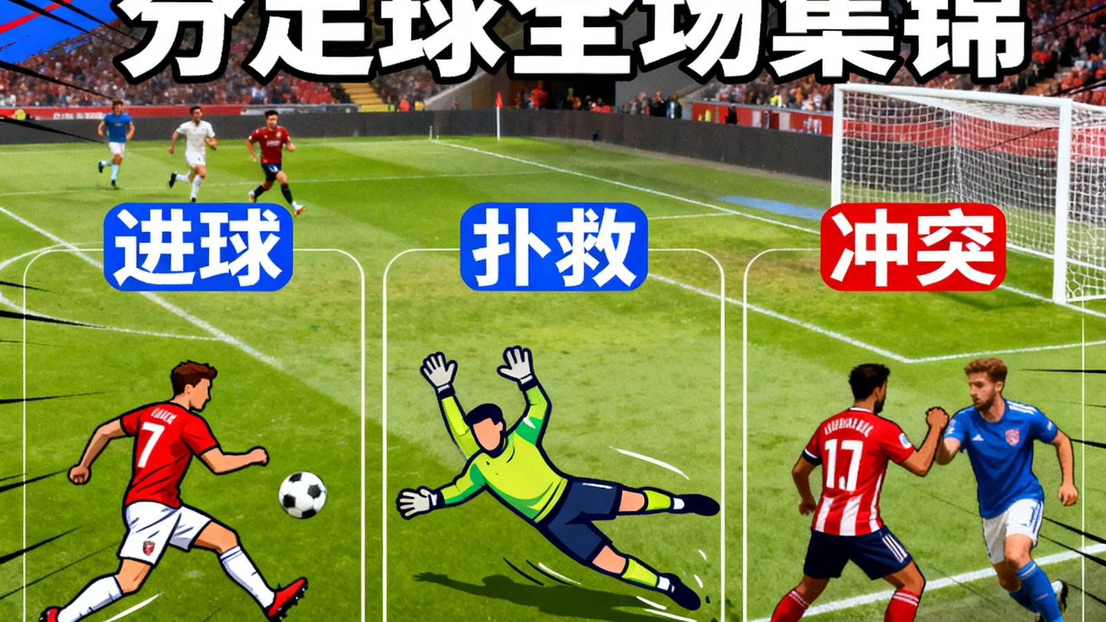 500即时完场比分提供足球全场集锦，包含进球、扑救、冲突等精华片段